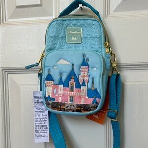 Lug Disneyland Teal Crossbody Bag